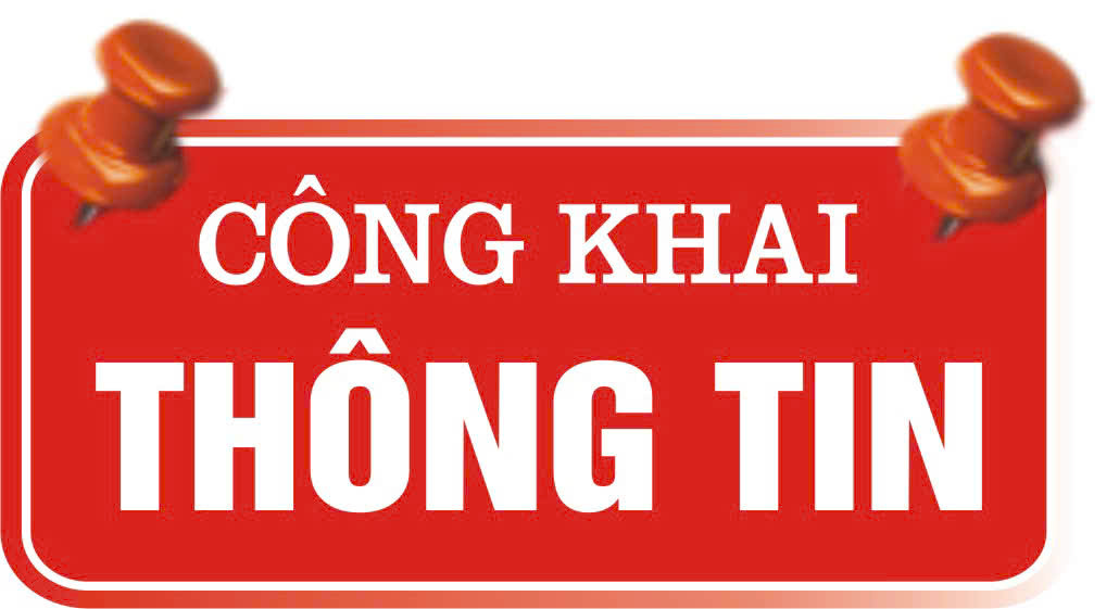 Thông báo về danh mục thông tin công khai rộng rãi trên địa bàn xã Dliê Yang